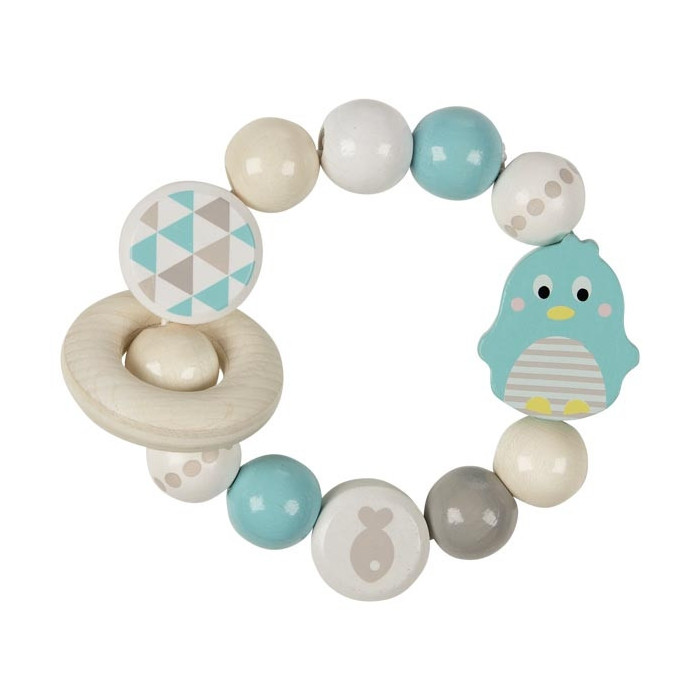 Charm / Hochet Pour Bébé En Or Jaune 9 Carats - Bijou De Baptême Ou Naissance, Neuf Avec étiquettes