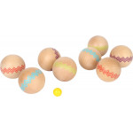 Jeu de Boules en bois d'extérieur