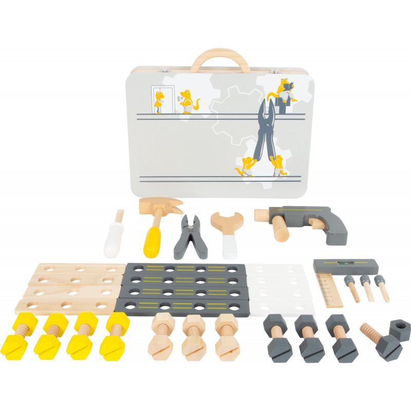 Boîte à outils pour enfant 44 pièces