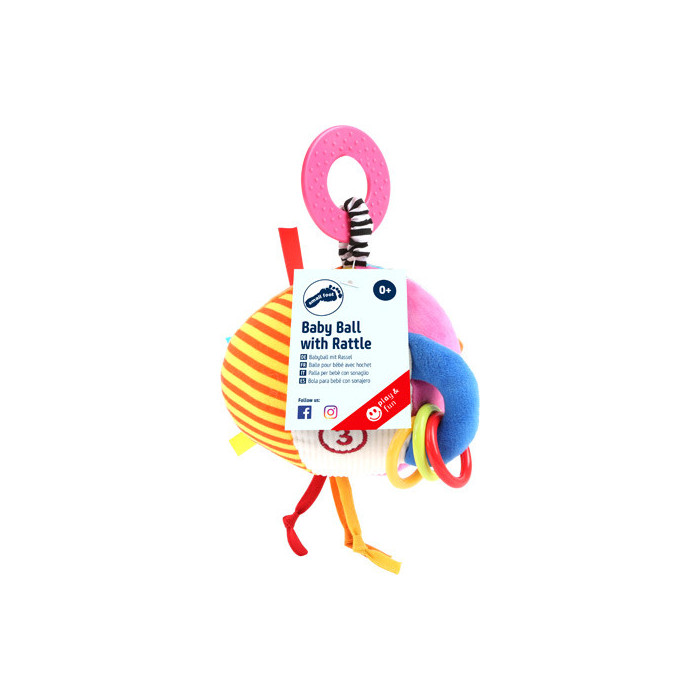 Balle De Prehension Sensorielle En Peluche Multi Usage Pour Bebe
